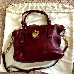 Pre-loved burgundy Michael Kors